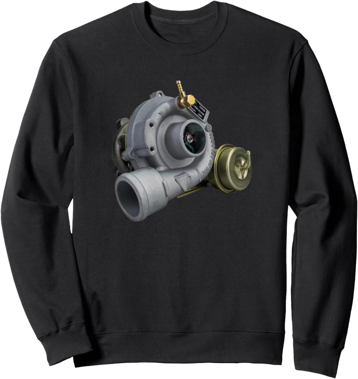 Turbo Car Boost Boosted Turbolader Ladeluftkühler Auspuff Sweatshirt
