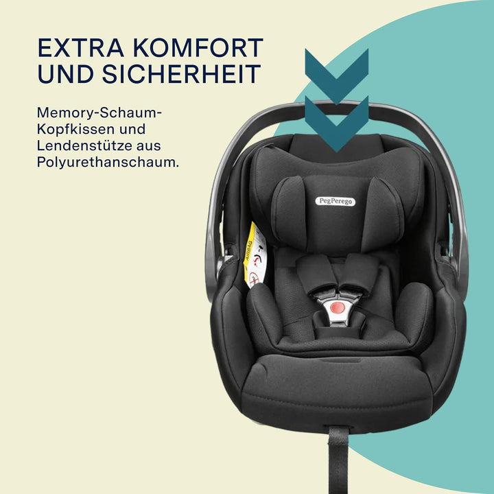PEG Primo Viaggio SLK – ISOFIX-Babyschale (40–87 cm), 0–15 Monate, 0–13 kg, ausgezeichnet im Crashte