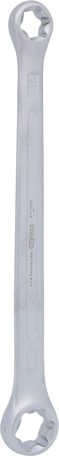 KS Tools 911.0375 CLASSIC TX-E-Doppel-Ringschlüssel, E16xE22