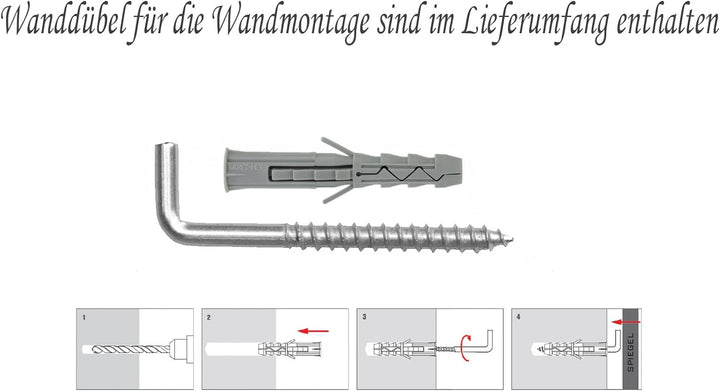 RAMIX Wandspiegel im pulverbeschichtetem Aluminiumrahmen Schwarz, Silber, Gold Loft Rechteckiger Run