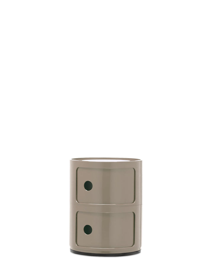 Kartell Componibili, Container 2-fächer, Taupe 2-fächer Taupe, 2-fächer Taupe