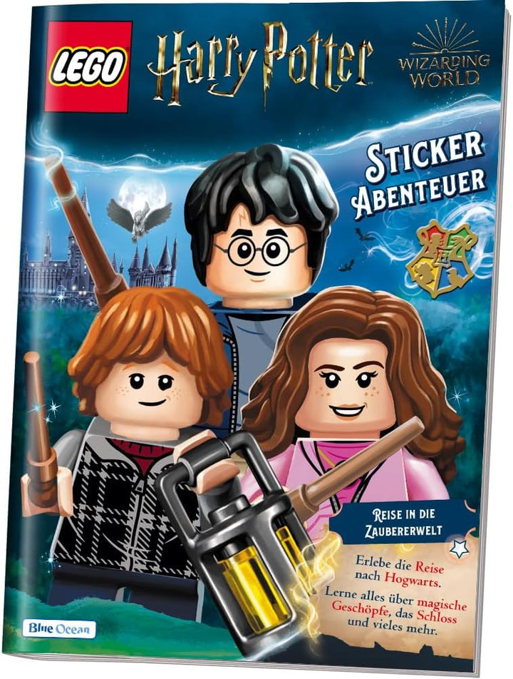 Lego Harry Potter - Reise in die Zauberwelt - Sammelsticker-Adventskalender 2023-24 Überraschungen m
