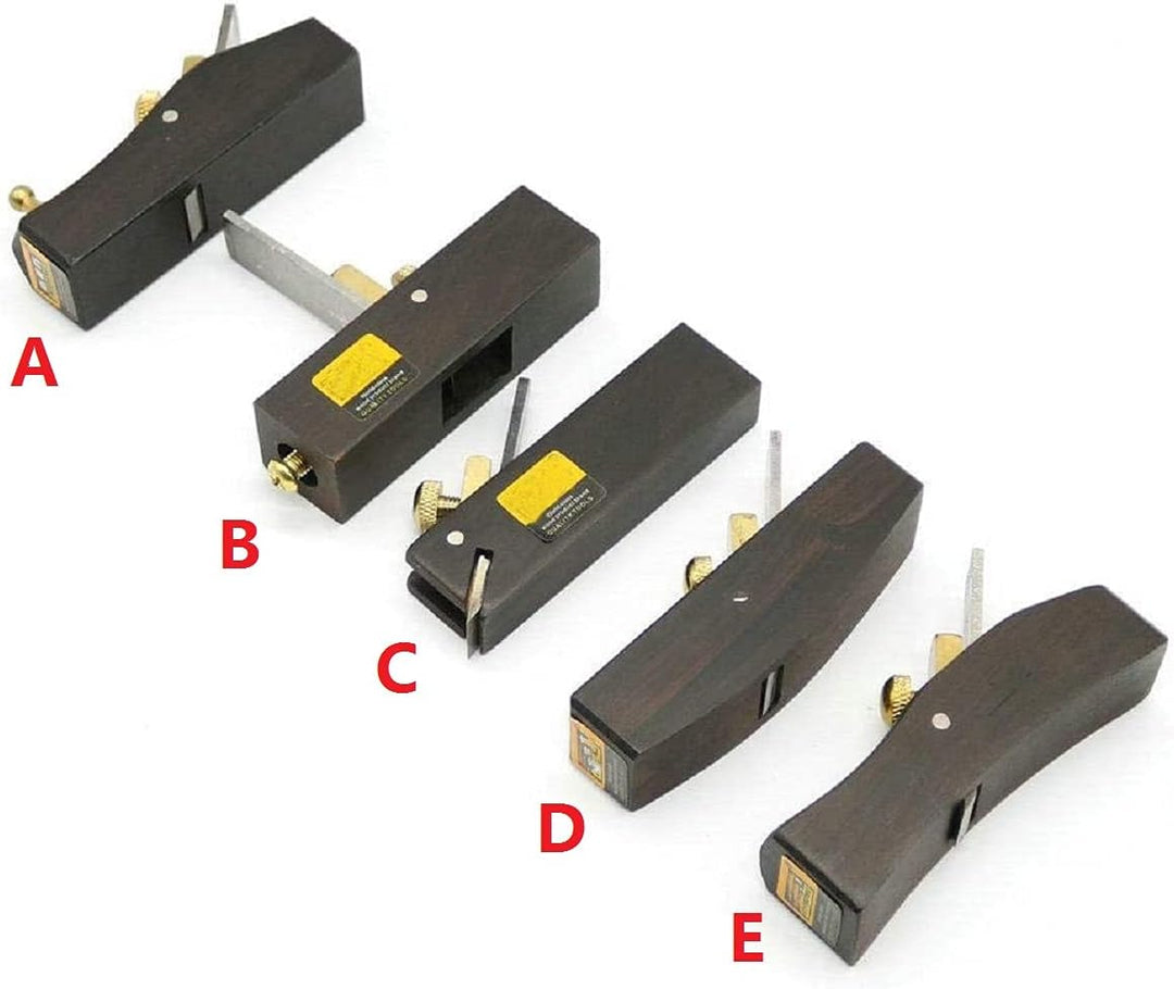MASUNN DIY Mini Hand Flugzeuge Zimmerei Tischler Ebony Tischlerei Holzwerkzeuge -A, A