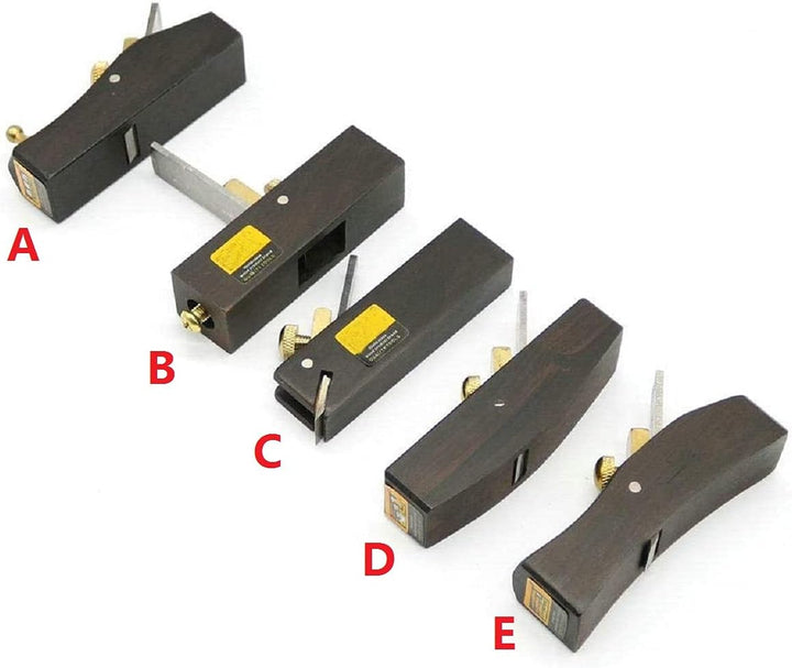 MASUNN DIY Mini Hand Flugzeuge Zimmerei Tischler Ebony Tischlerei Holzwerkzeuge -A, A