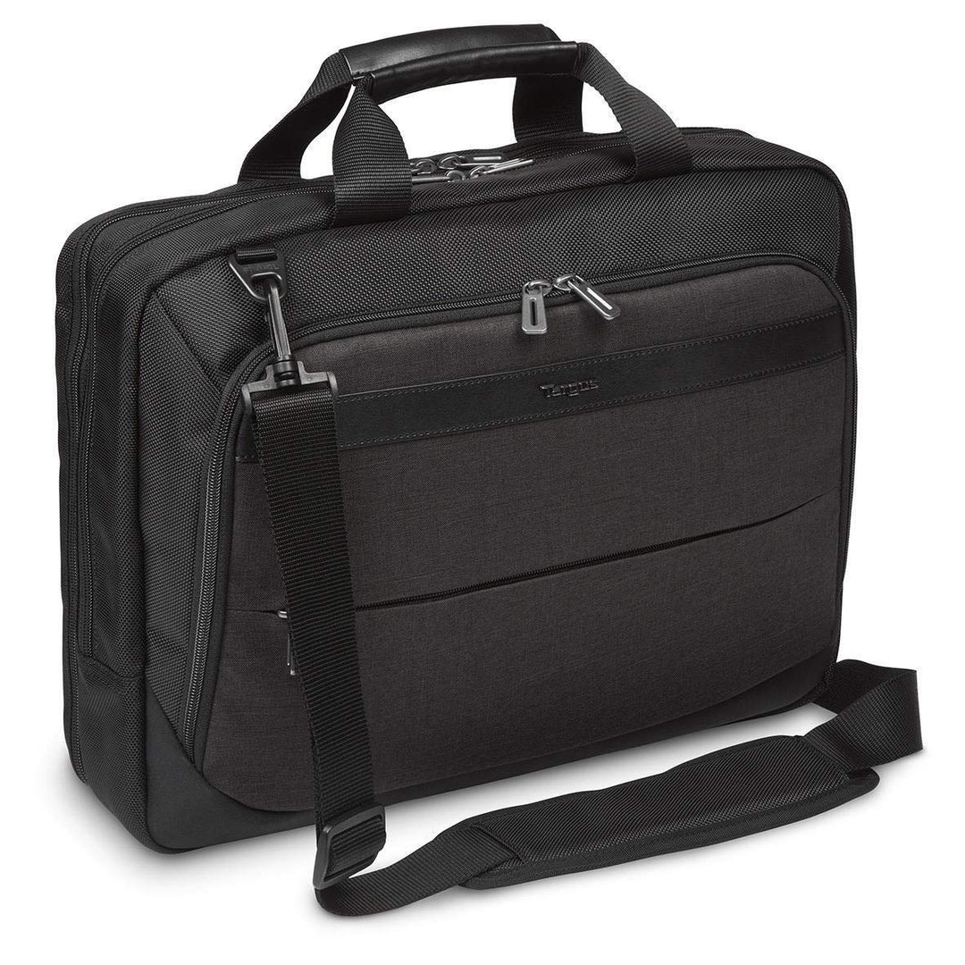 Targus TBT915EU CitySmart 14-15,6" High Capacity Topload Notebooktasche – Schwarz/Grau Toplader Hohe