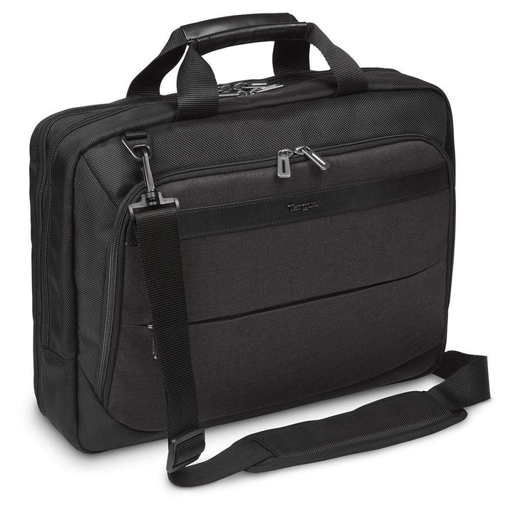 Targus TBT915EU CitySmart 14-15,6" High Capacity Topload Notebooktasche – Schwarz/Grau Toplader Hohe