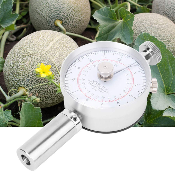 Härteprüfer, GY‑03 Obst Penetrometer Farm Fruit Penetrometer Härteprüfer mit 2 Messköpfen zur Prüfun