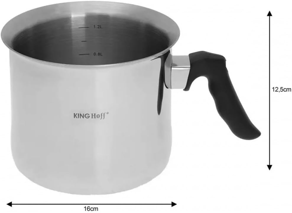 KINGHOFF MILCHTOPF (1,5 l, Ø16cm), 1,5 l, Ø16cm