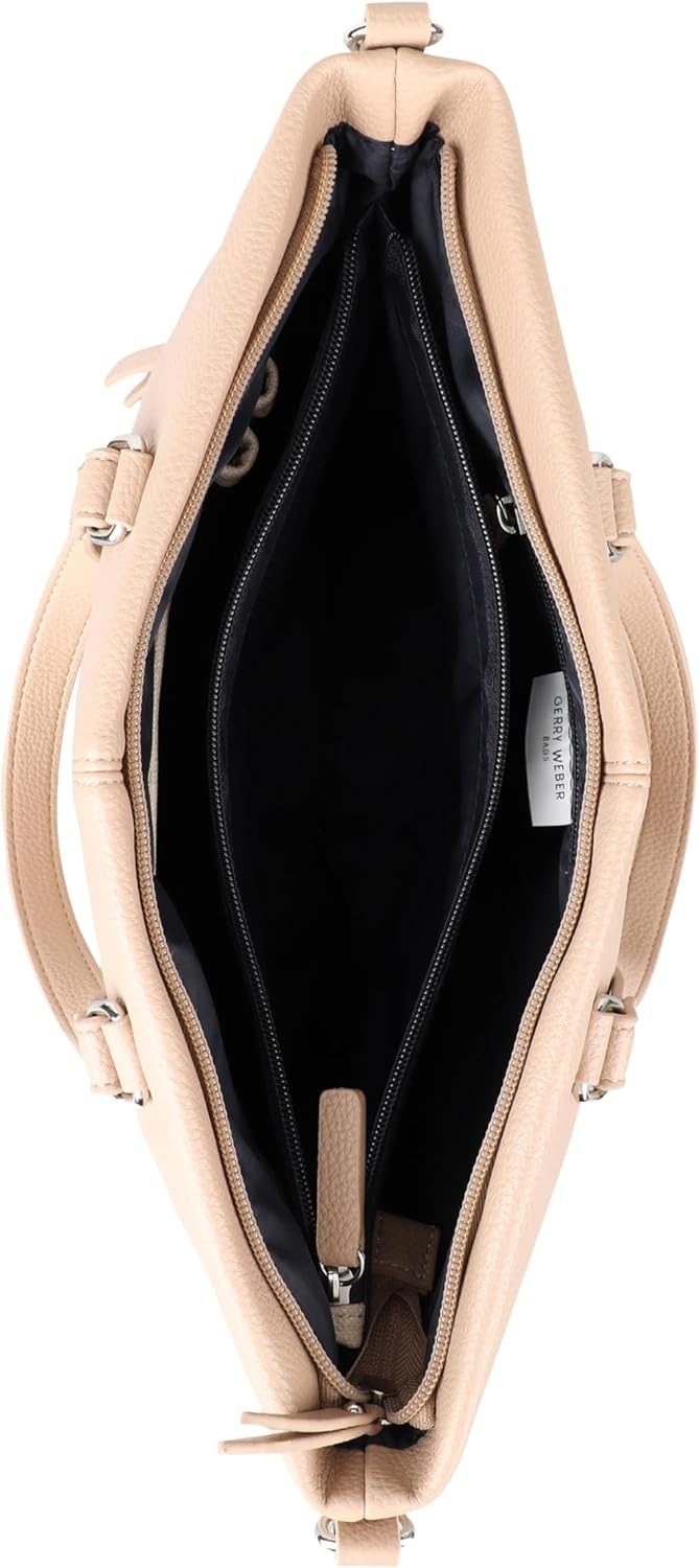 Gerry Weber keep in mind handbag mhz 27/36X23X14 Beige, 27/36X23X14 Beige
