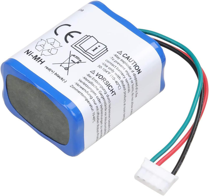 Pickle Power 7.2V 3000mAh NI-MH Akku für iRobot Braava 380T, 380, 390T, Mint 5200, 5200B, 5200C Stau