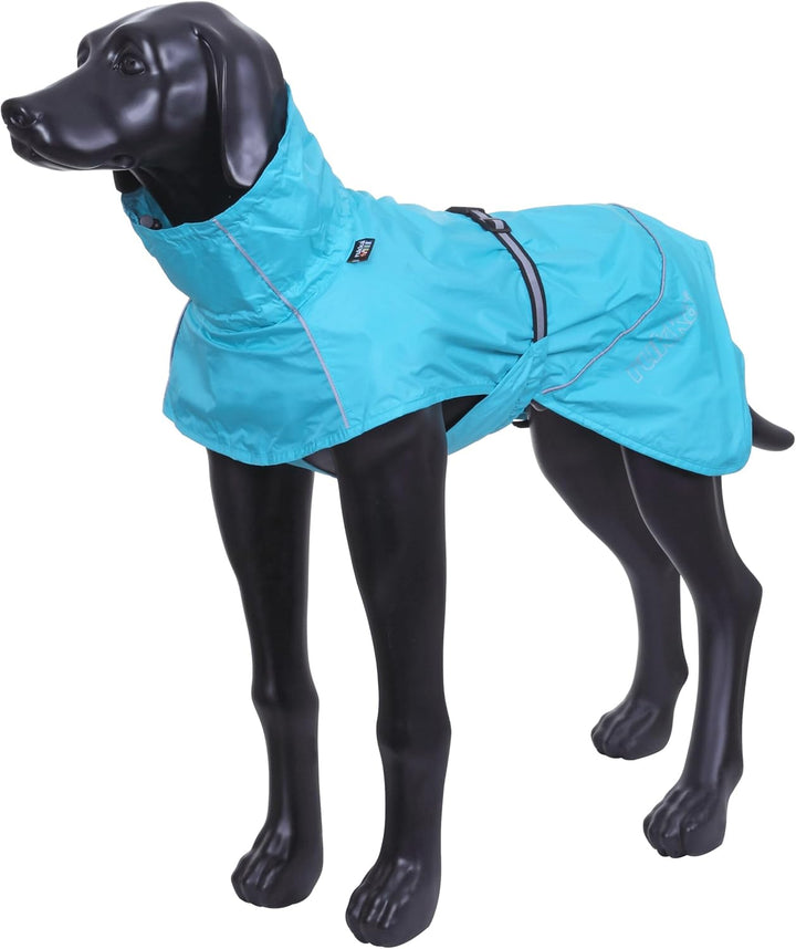 Rukka Pets HASE Regenmantel für Hunde Tuerkis 55 55 Tuerkis, 55 Tuerkis