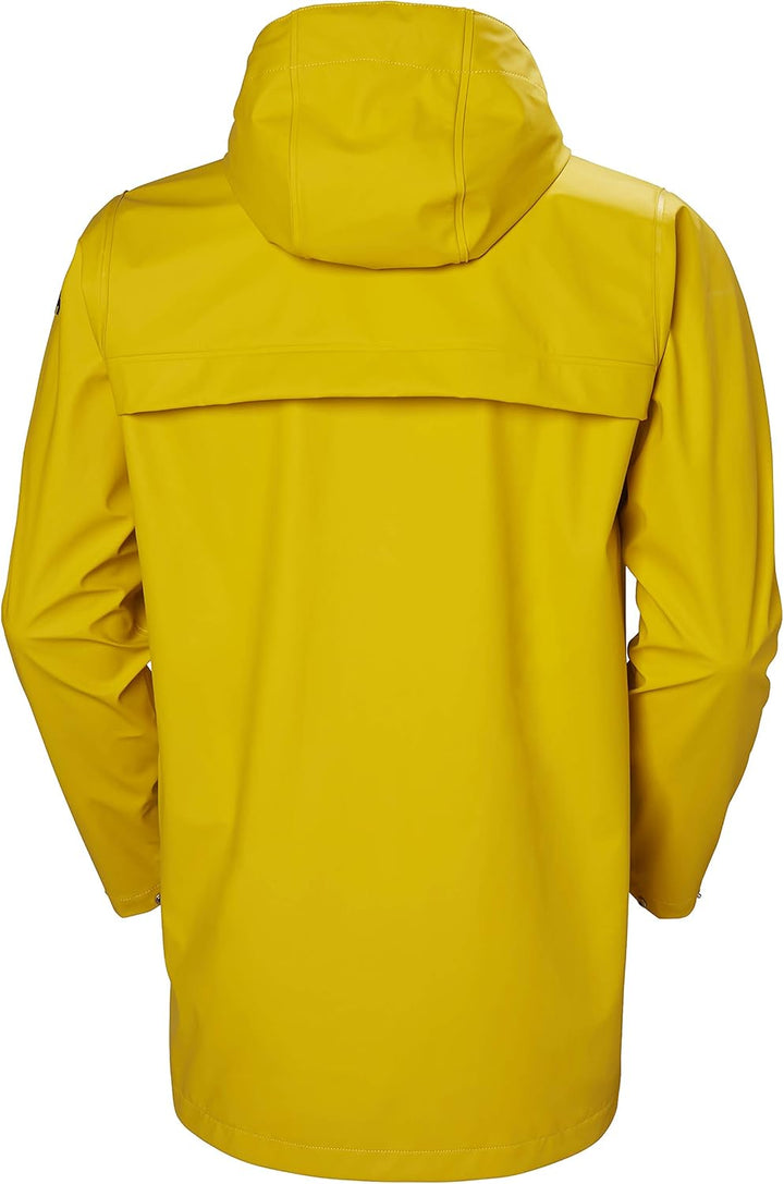 Helly Hansen Herren Moss Rain Coat Shell-Jacke (1er Pack) S Essential Gelb, S Essential Gelb