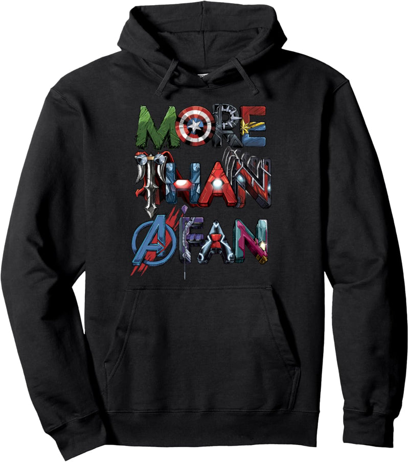 Marvel Avengers More Than A Fan Symbols Pullover Hoodie