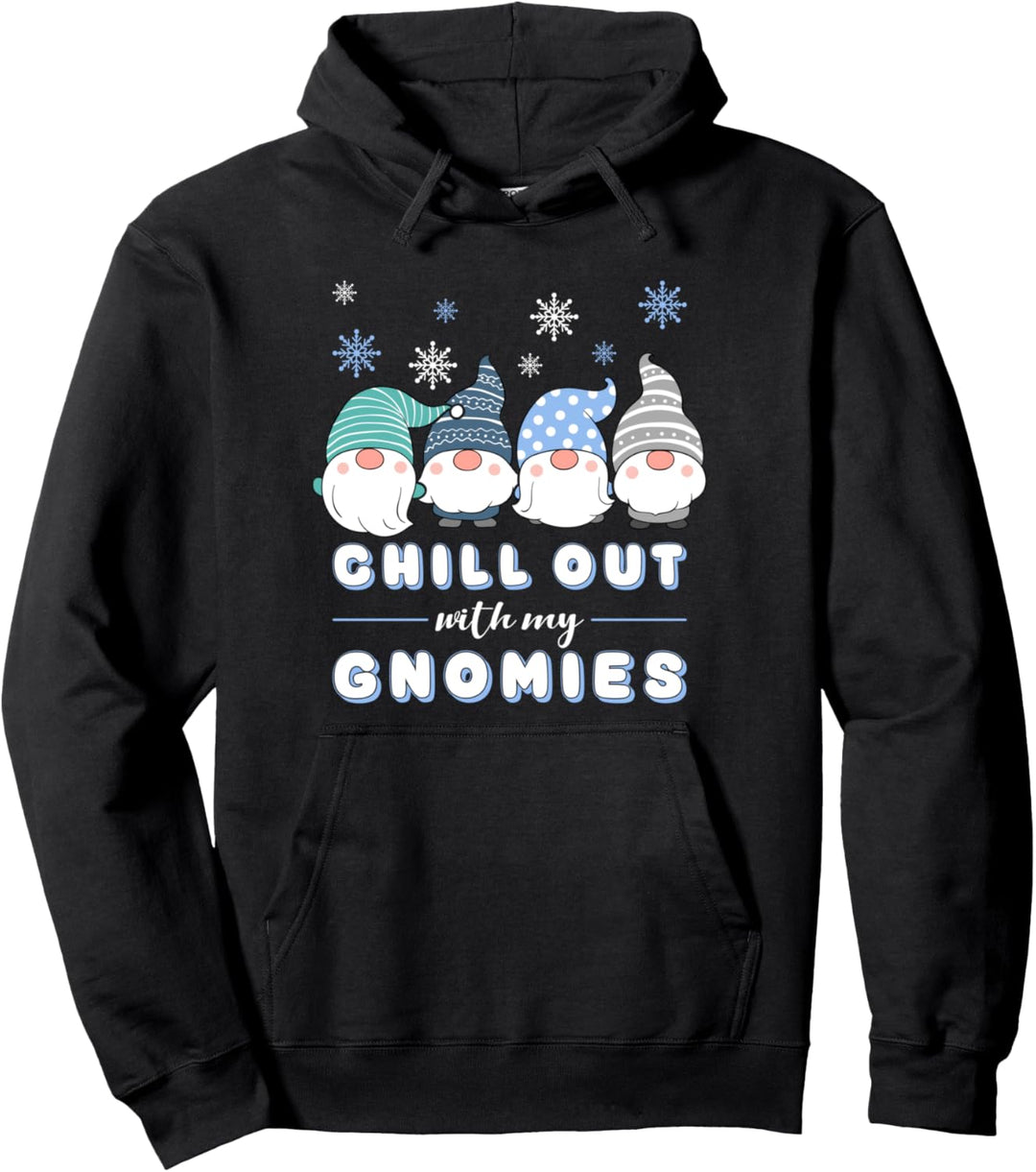 Winter Gnome, Weihnachts-Wichtel mit lustigem Spruch Pullover Hoodie