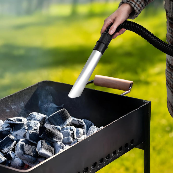 LEHMANN Haddo Industriestaubsauger 2000W - Aschesauger für Kamin mit Doppelfilteranlage - Nass Trock
