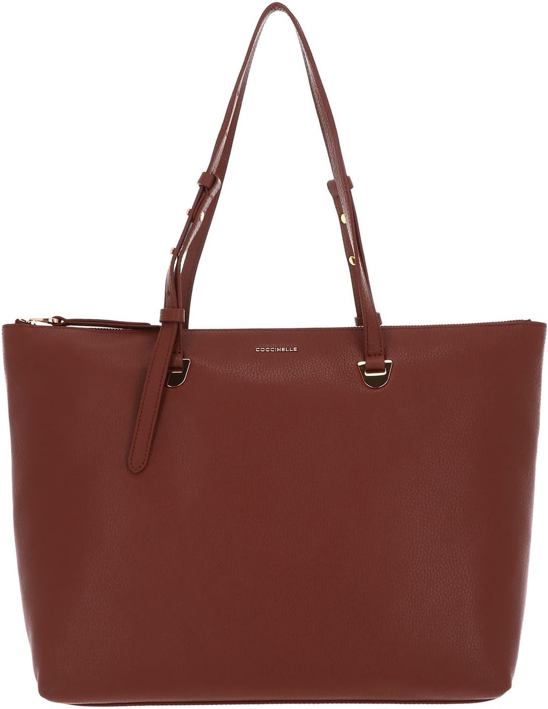 Coccinelle Lea Shopper Tasche Leder 38 cm Brule Einheitsgrösse, Brule Einheitsgrösse