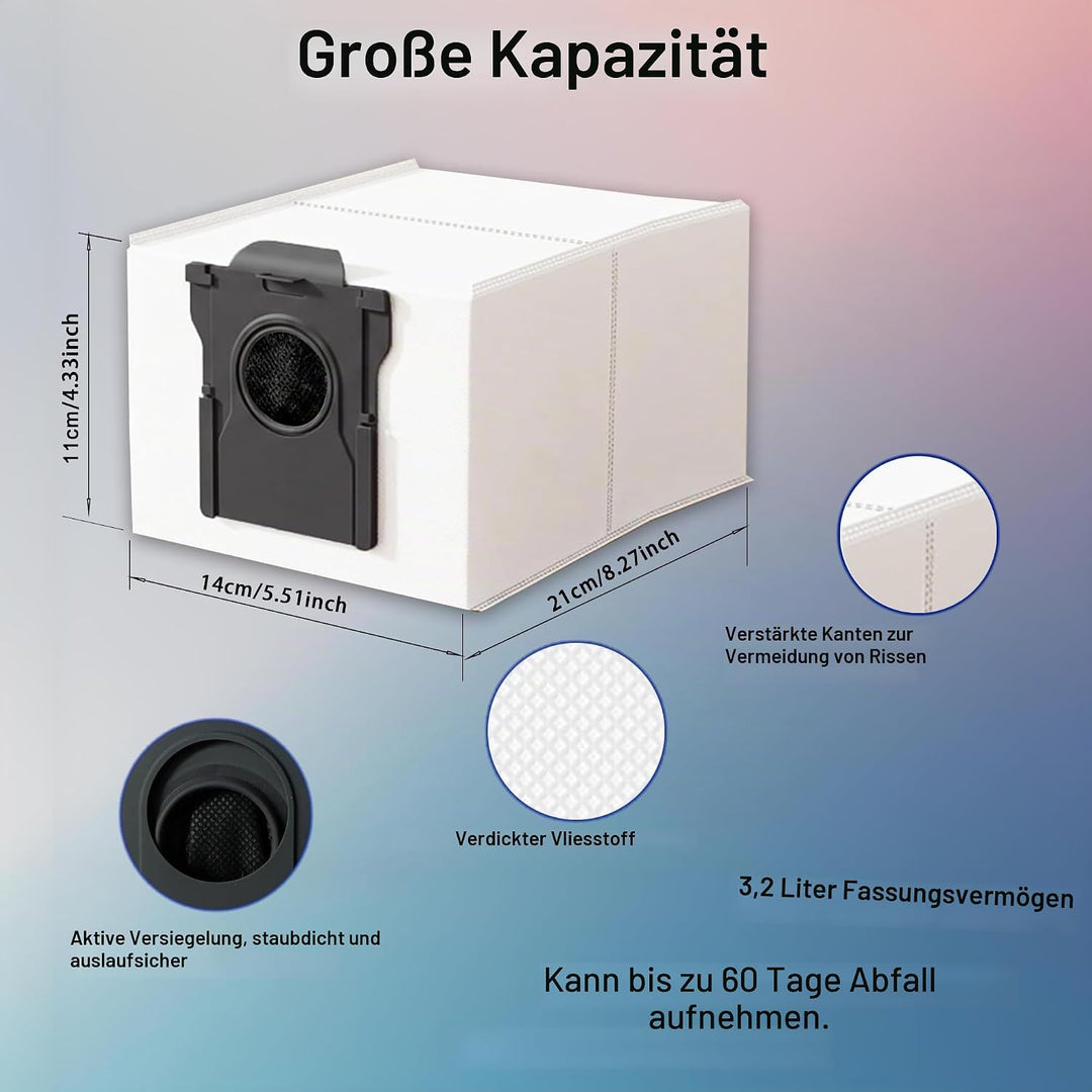 26pcs Ersatzteile für Dreame X50 Ultra / L50 Ultra / Matrix10 Ultra/Mova V50 Ultra Roboter Staubsaug