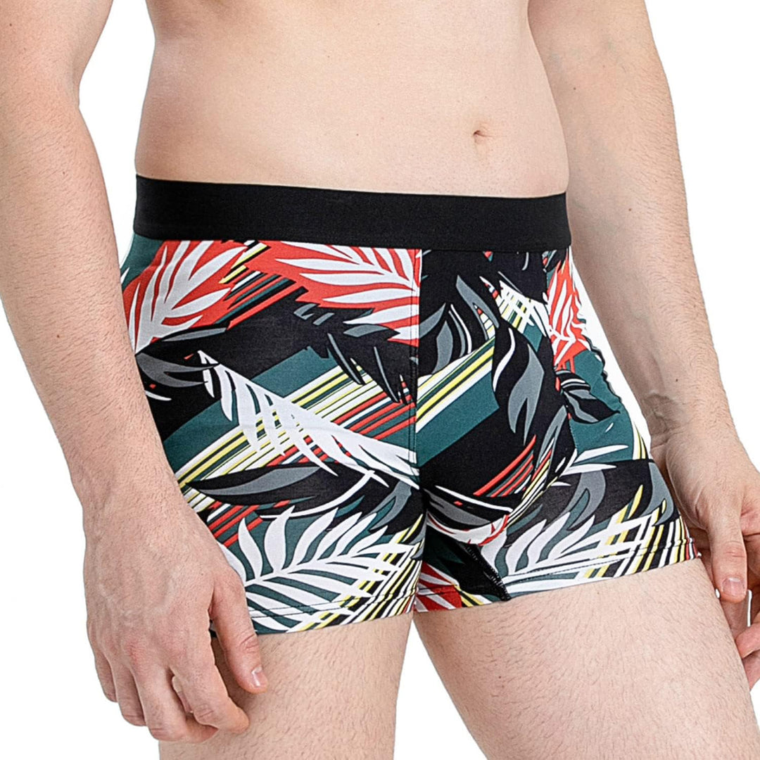 Xaanelr Boxershorts Herren Unterhosen Männer Bambus Viskose Unterwäsche Men Retroshorts 4er/8er Pack