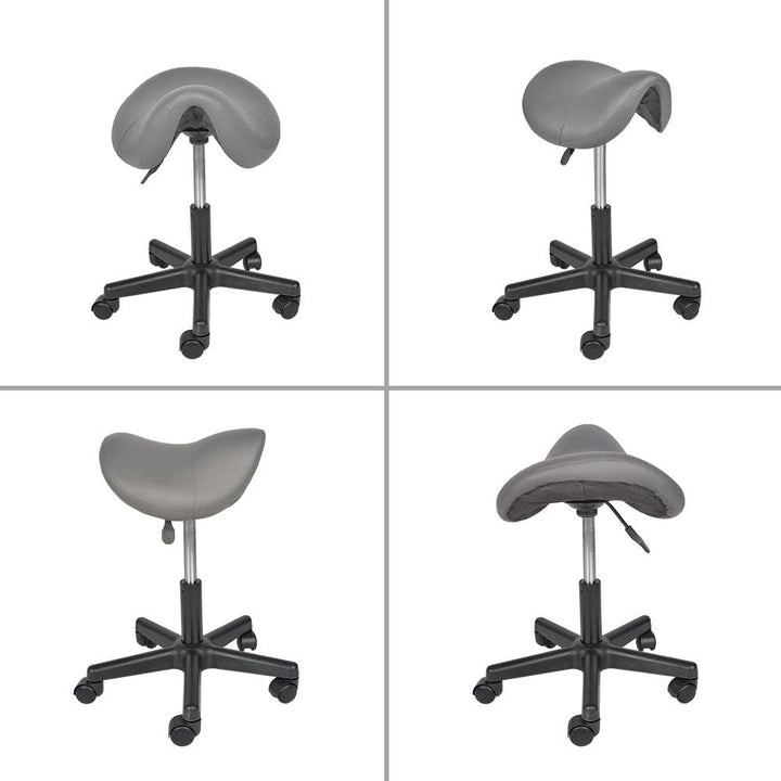 Mingone Sattelhocker Drehhocker Sattelstuhl Höhenverstellbar Bürohocker Ergonomisch Praxishocker mit
