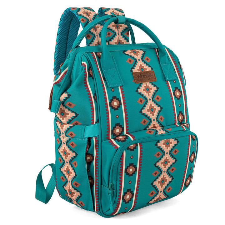Montana West Wrangler Diaper Bag Backpack Western Baby bag Grün, Grün