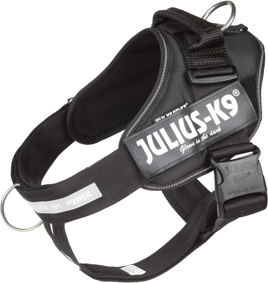 Julius-K9 16IDC-PBGHS-1 IDC Powergeschirr, Hundegeschirr mit Front Control Y-Gurt, Grösse: L/1, Schw