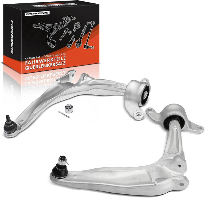 Frankberg 2x Querlenker Vorderachse Unten Kompatibel mit Civic VIII Hatchback FN FK 1.3L-2.2L 2005-2