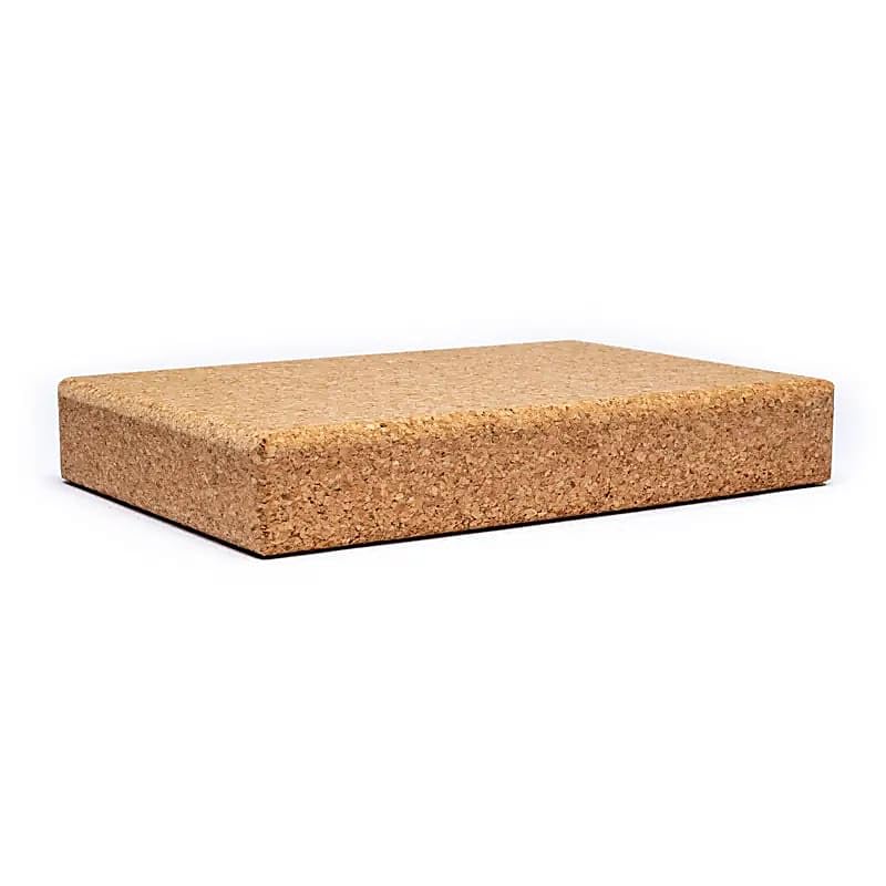 Yogablock Kork für Schulterstand - 30.5x20.5x5 cm