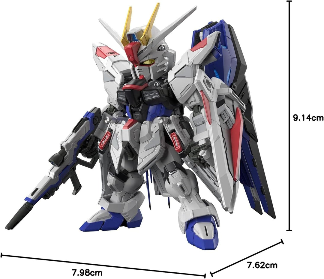 BANDAI SPIRITS(バンダイ スピリッツ) MGSD Mobile Suit Gundam Seed Freedom Gundam Farbkodiertes Kunststoffmodel