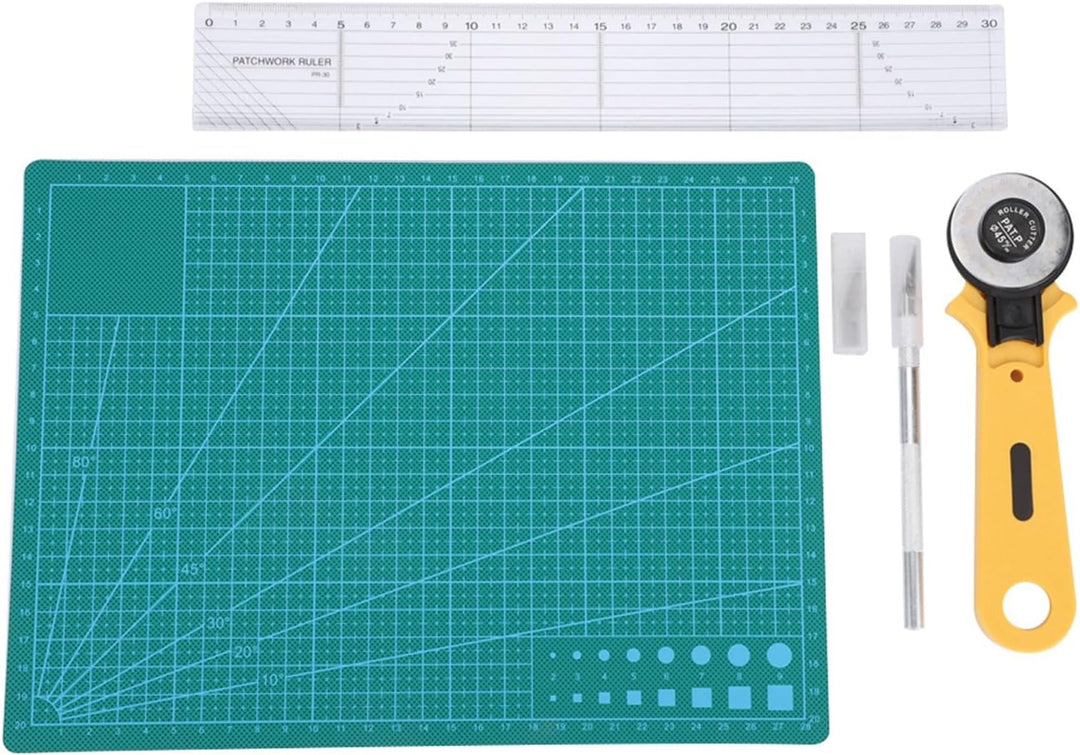 5 stücke Nähen Handmade Crafting Tool Kit, Schneidwerkzeuge Set zum Schneiden Stoff Papier Leder, Cl