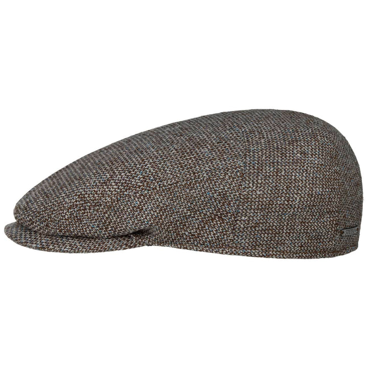 Stetson Viando Silk Driver Flatcap Schirmmütze Schiebermütze Seidencap Herren - Made in Germany mit