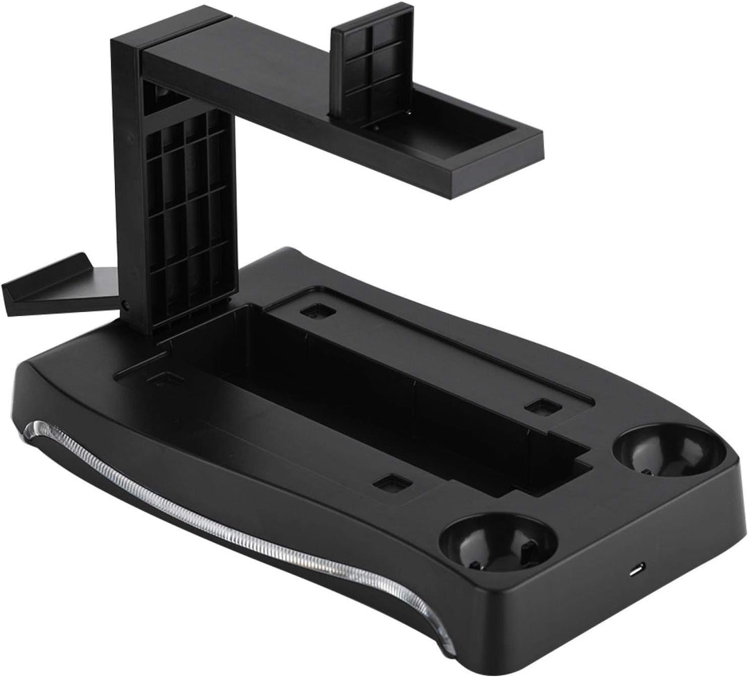 Ladestation für PS4 VR, PS4 VR Controller Ladestation Dock Stand VR Headset Stand für Konsole von VR