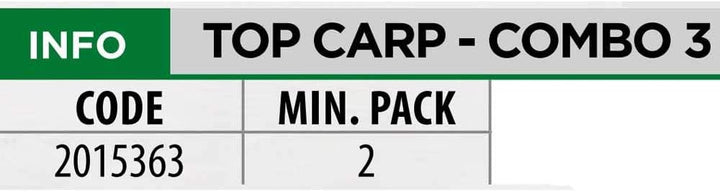 Lineaeffe Top Carp Full Carpfishing Combo 3 3.6 m 2 3-4 lbs Mulinelli 6000