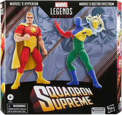Marvel Squadron Supreme Legends Pack 2 Figuren Marvel's Hyperion & Marvel's Doctor Spectrum, 15 cm