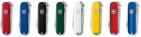 Victorinox Schweizer Taschenmesser, Klein, Classic SD, Multitool, Swiss Army Knife, Geschenk, 7 Funk