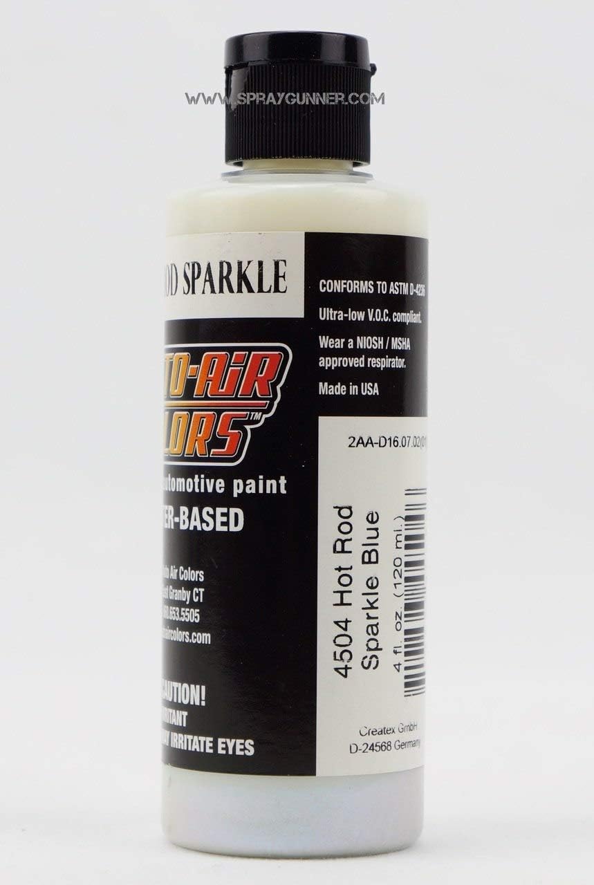 Hot Rod Sparkle Blue 120ml 04 4504 AutoAir Airbrushfarbe
