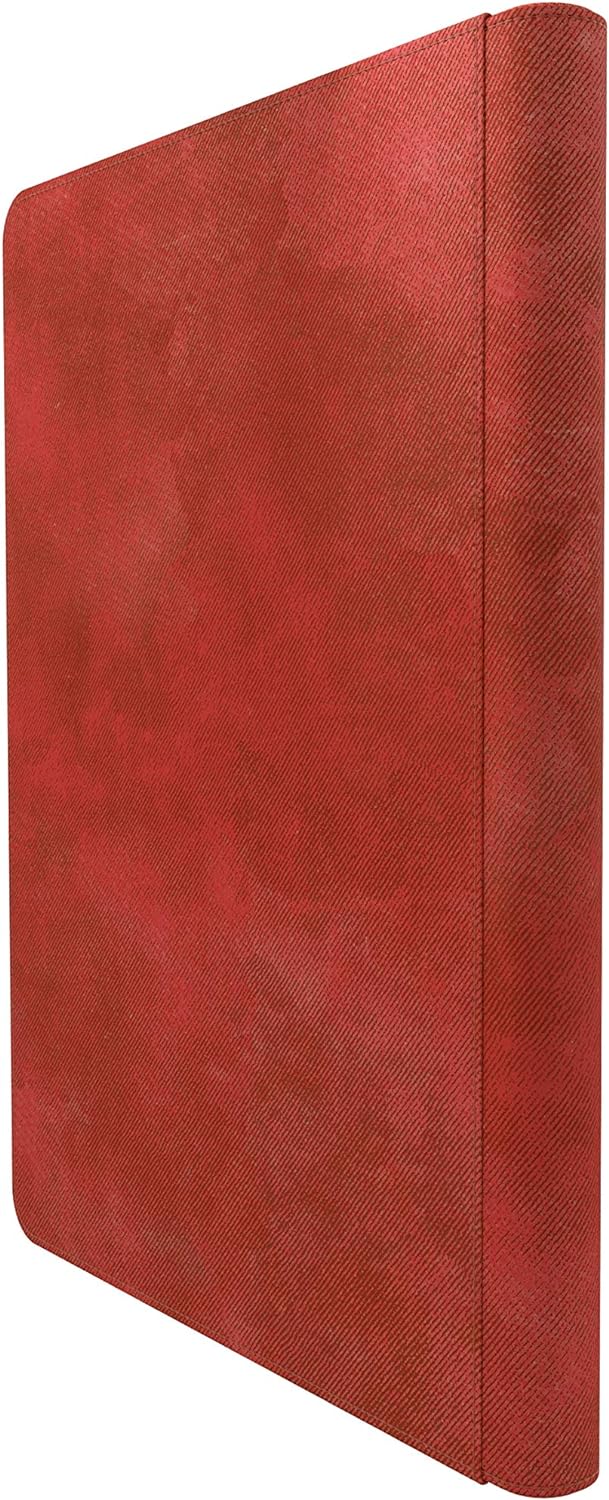 Gamegenic Zip-Up Album (18-Pocket), Red, Medium, Red