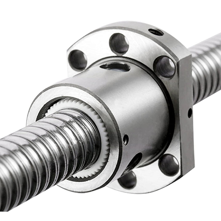 CNCYEAH SFU1605 Kugelumlaufspindel 750mm, Gewalzte Kugelumlaufspindel-spielfreie Ballschraube ohne s