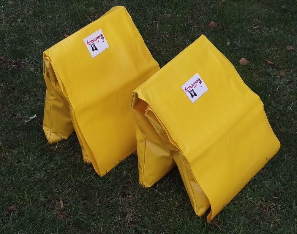 Agility Tunnel Stützsandsäcke (2er Pack) Standard - org (Gelb 2X)