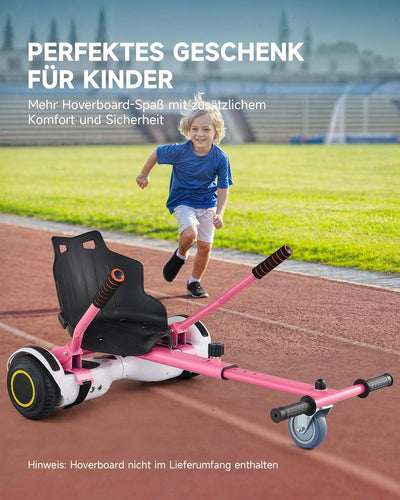 CO-Z Hoverboard Sitz Hoverkart Gokart Sitz für 6,5 Zoll 8,5 und 10 Zoll Hoverboards Sitzscooter Sitz