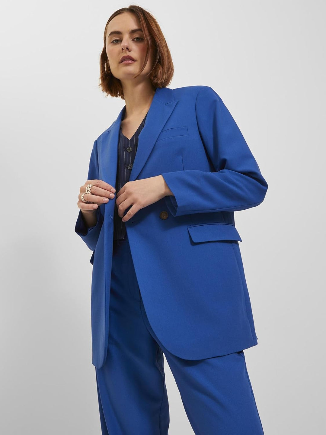 JACK & JONES Damen Jxmary Noos WVN Blazer XS Blue Iolite, XS Blue Iolite