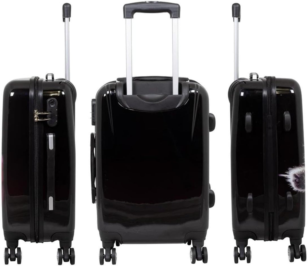 Hartschalen Koffer Trolley mit hochwertigem Motiv Print Kätzchen Handgepäck, Grösse M Kätzchen M, Kä