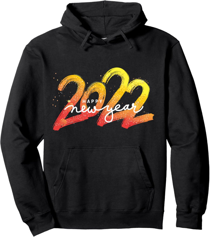 Silvester Happy New Year 2022 Pullover Hoodie