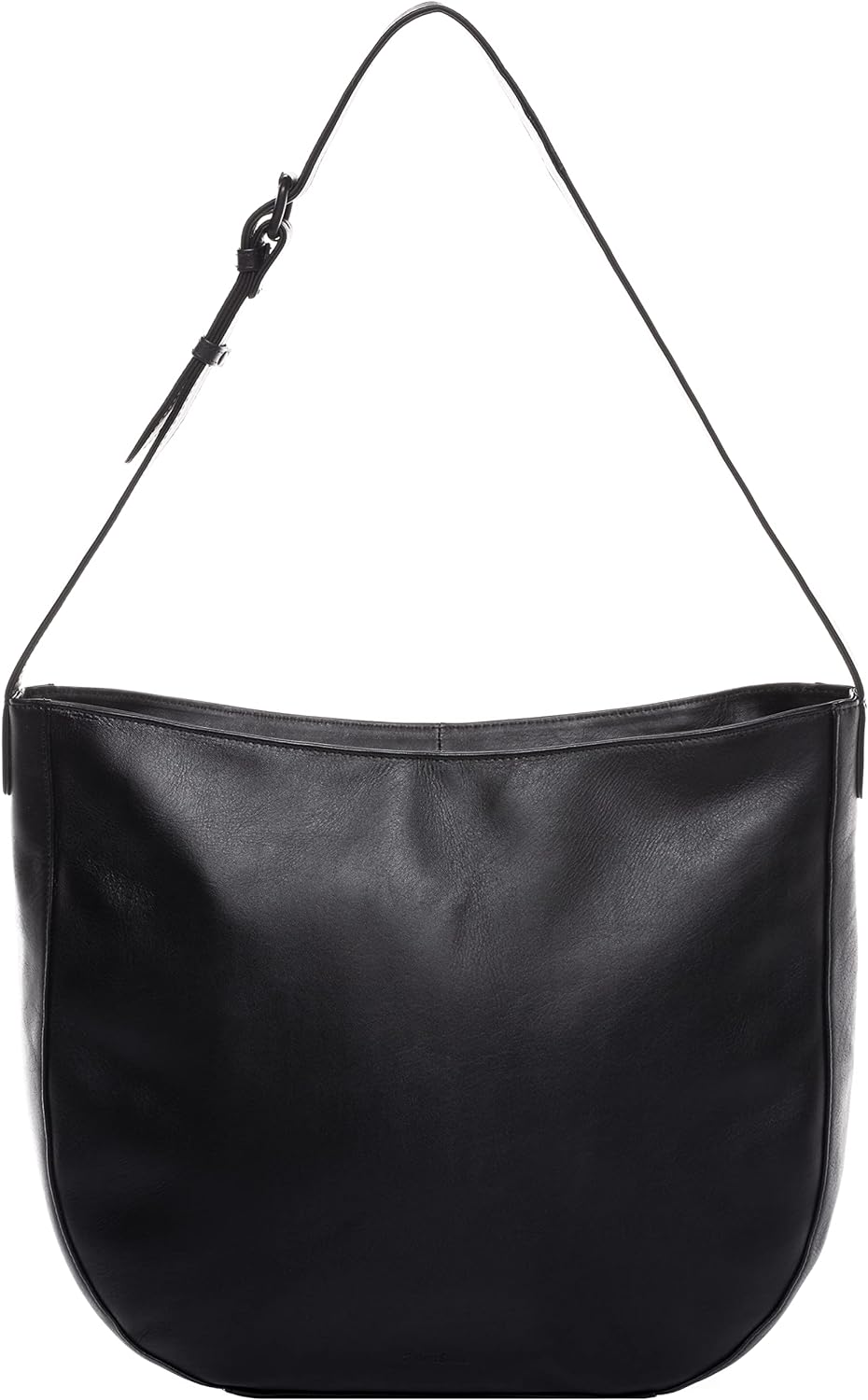 FEYNSINN BERLIN Schultertasche NURI aus Premium Leder I Handtasche für Damen I Umhängetasche schwarz