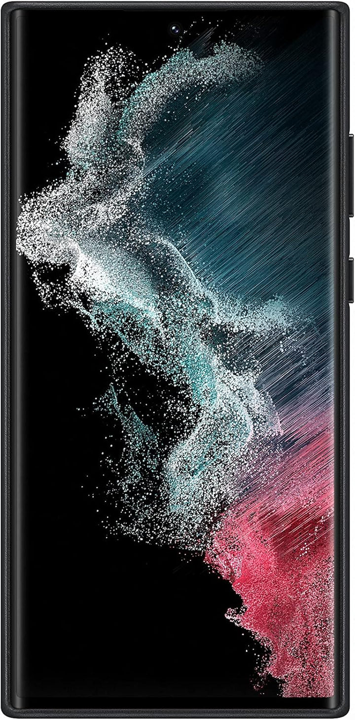 Samsung Leather Smartphone Cover EF-VS908 für Galaxy S22 Ultra, Handy-Hülle, echtes Leder, Schutz Ca