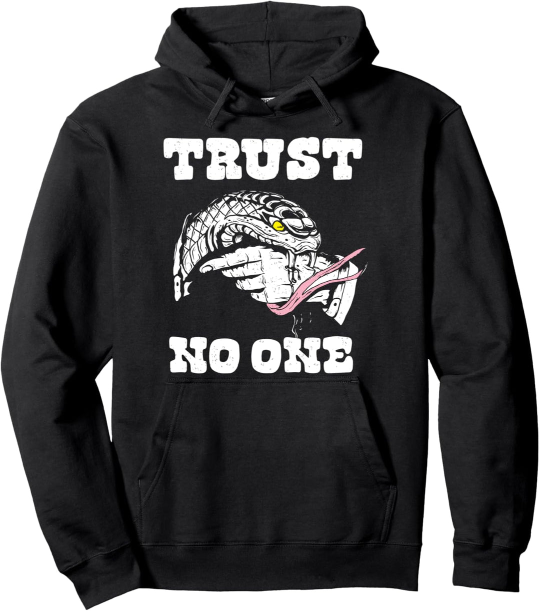 Trust no one - Vertraue niemandem Pullover Hoodie