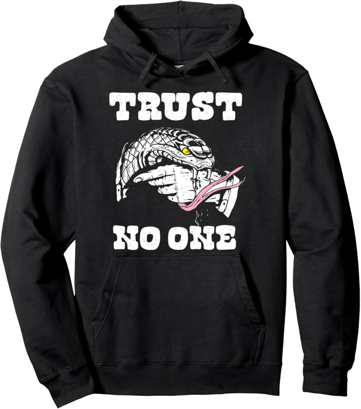 Trust no one - Vertraue niemandem Pullover Hoodie