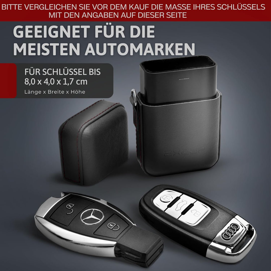 EXEEP® Keyless Go Schutz Autoschlüssel - TÜV geprüft - Zuverlässige Funkschlüssel Abschirmung - RFID
