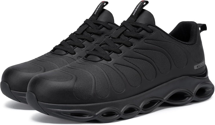 LARNMERN Sicherheitsschuhe Herren Arbeitsschuhe Wasserdicht Mode Dämpfung Arbeitsturnschuhe Leicht K