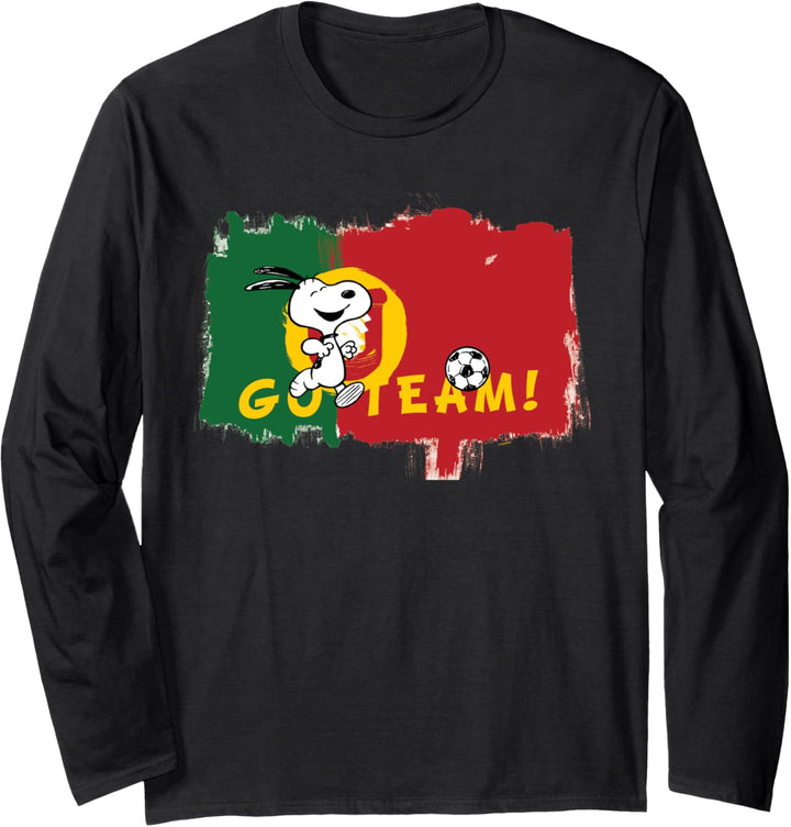 Peanuts Go Portugal Langarmshirt