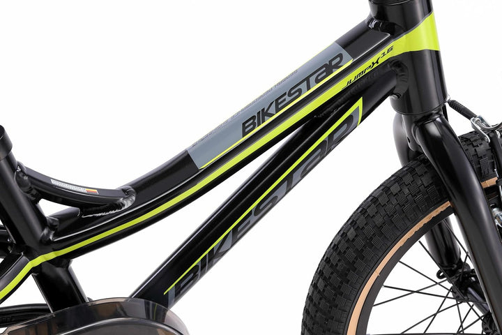 BIKESTAR Kinder Fahrrad Aluminium Mountainbike mit V-Bremse für Mädchen und Jungen ab 4-5 Jahre | 16